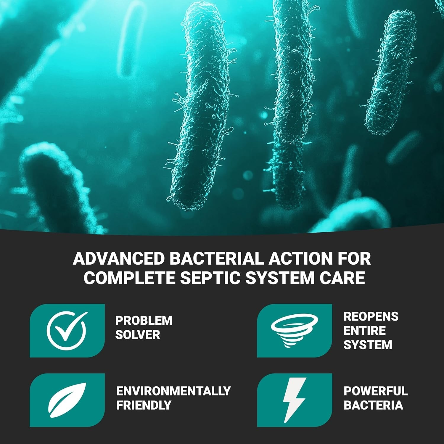 32 Fl Oz Effective Septic Treatment – Biodegradable, Clog Prevention & Easy Use