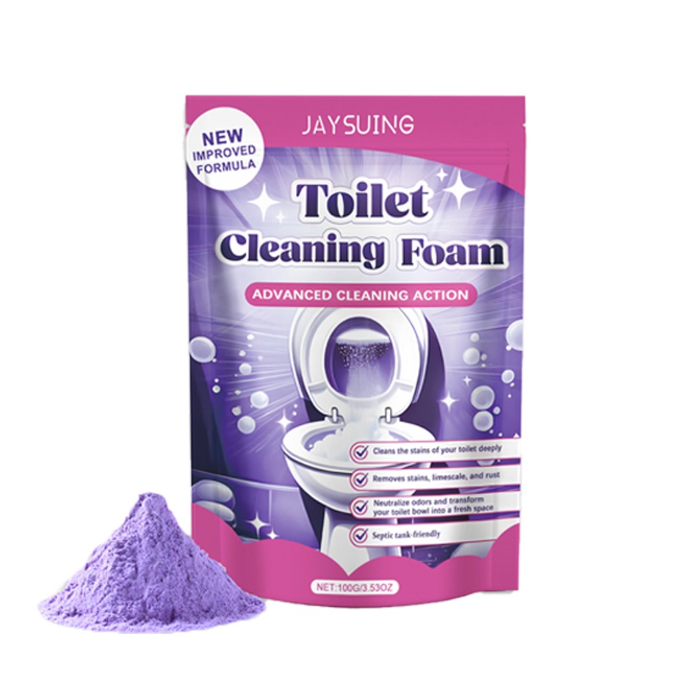 1~5 Bags Fizzclean Toilet Foam Cleaner, Toilet Cleaning Foam Insta-Action 100g