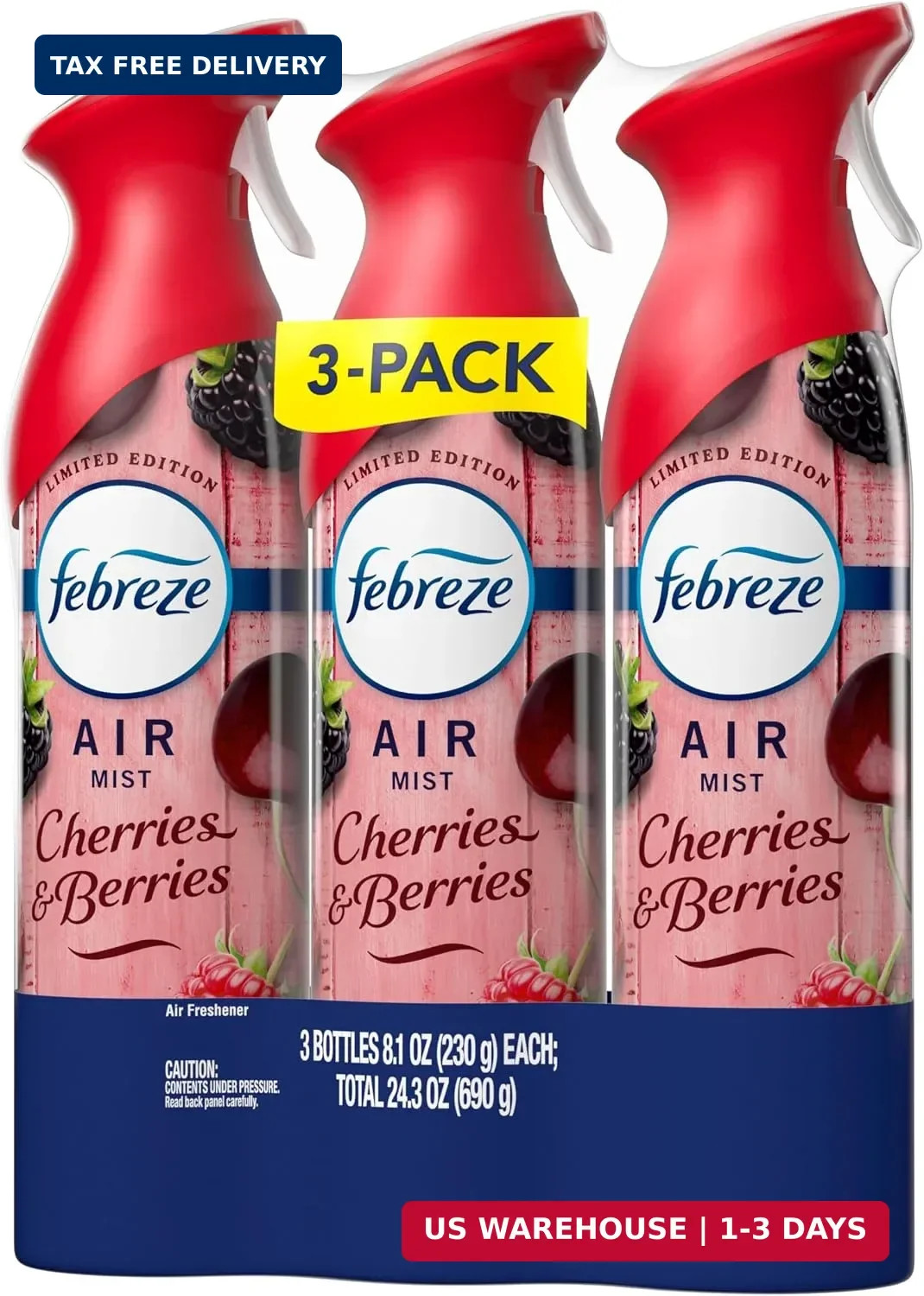 Febreze Air Mist, Air Freshener Spray, Odor Fighting Room Spray, Deodorizer for
