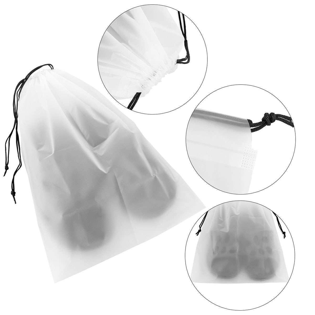 Lot Travel Shoe Bags Zip Pouch Storage Organizer Waterproof Bag Shoes Case Box