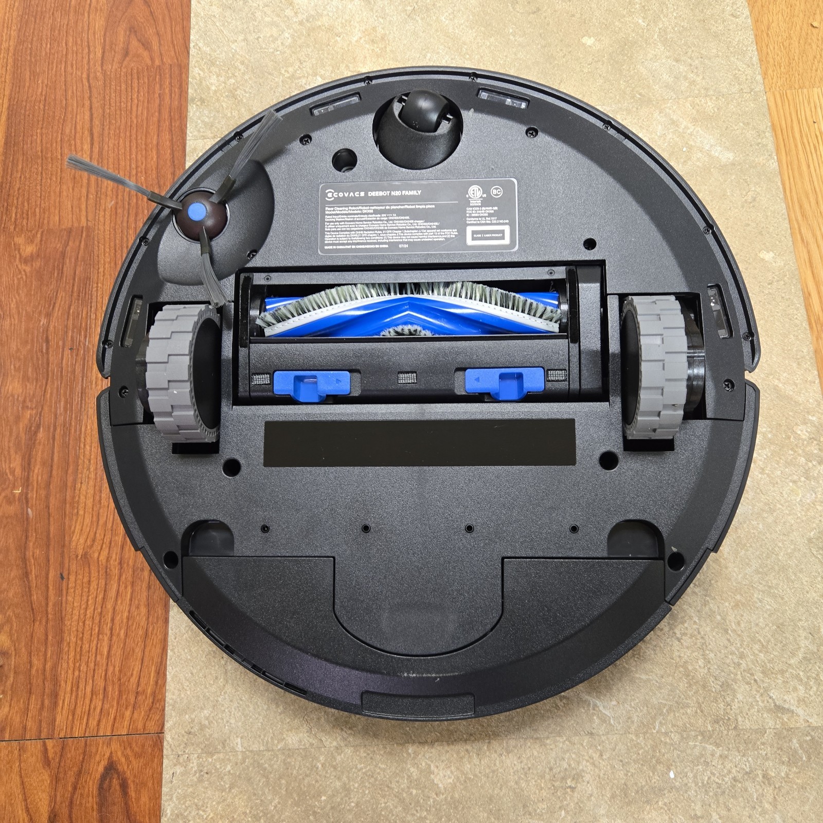 ECOVACS DEEBOT N20 PRO PLUS Robot Vacuum & Mop – Black OPEN BOX