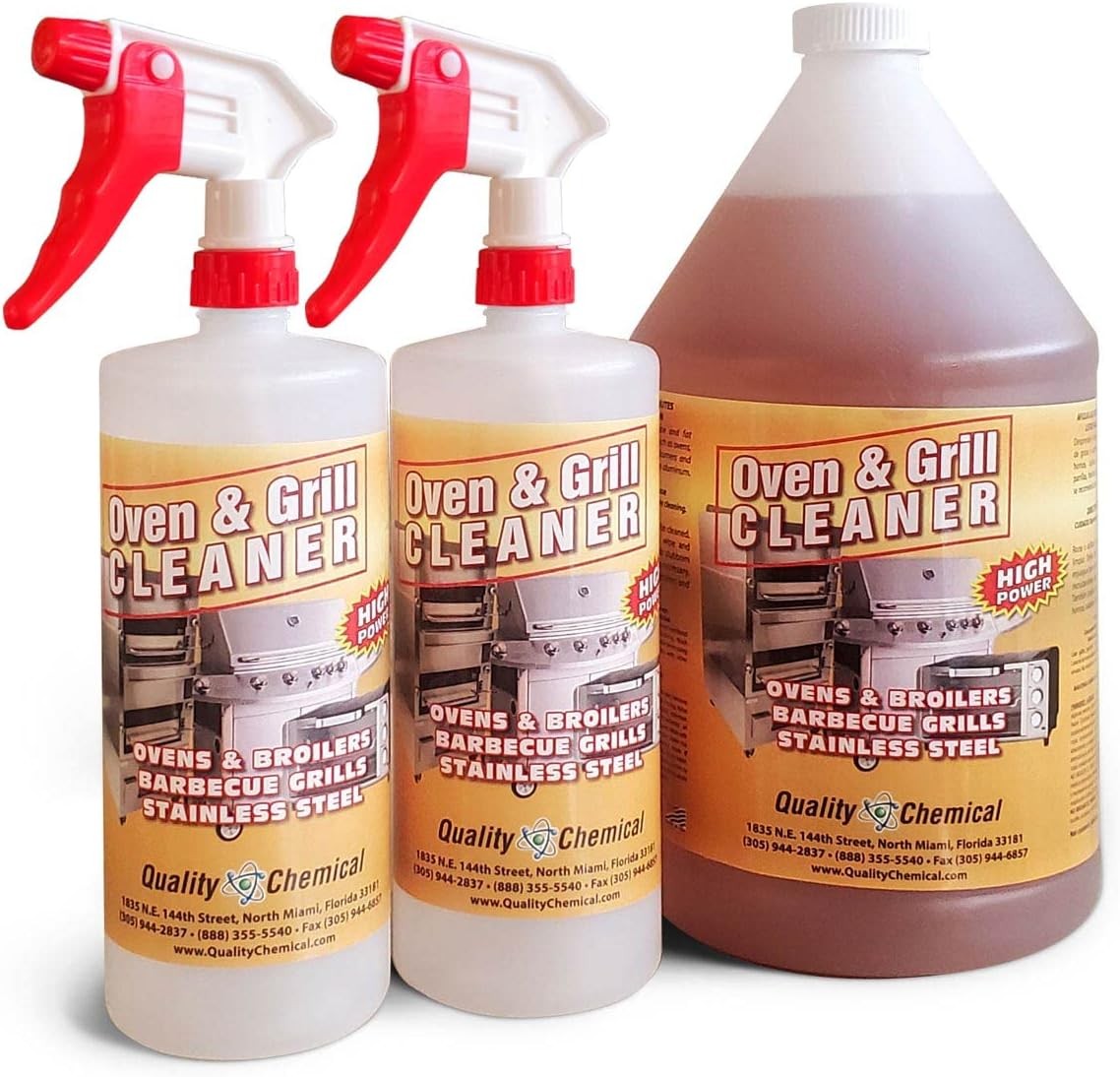 Oven Cleaner & Grill Cleaner – Heavy-Duty/Fast Acting & Easy to Use