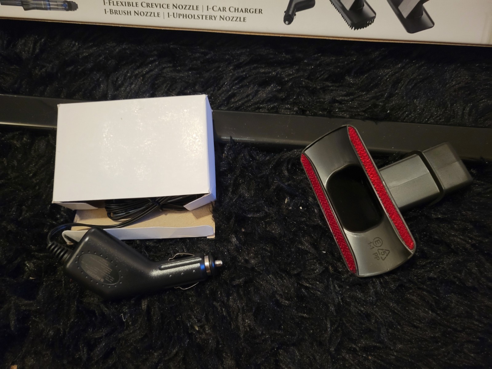 Ruvio Pro Heavy Duty Cordless Vacuum 3Pc Accessory Kit READ