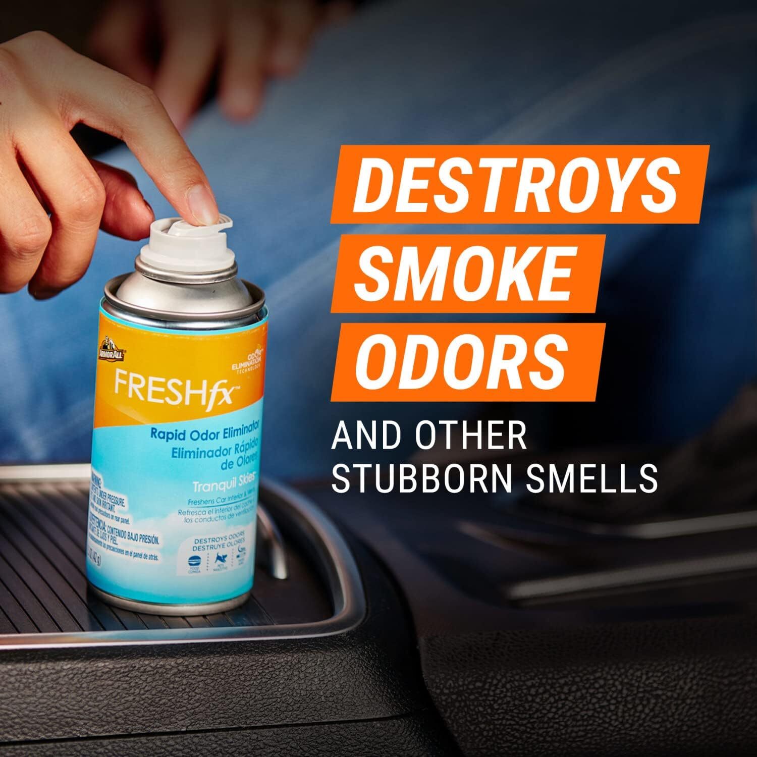 Armor All RAPID ODOR Eliminator, Tranquil Skies, 3 Packs