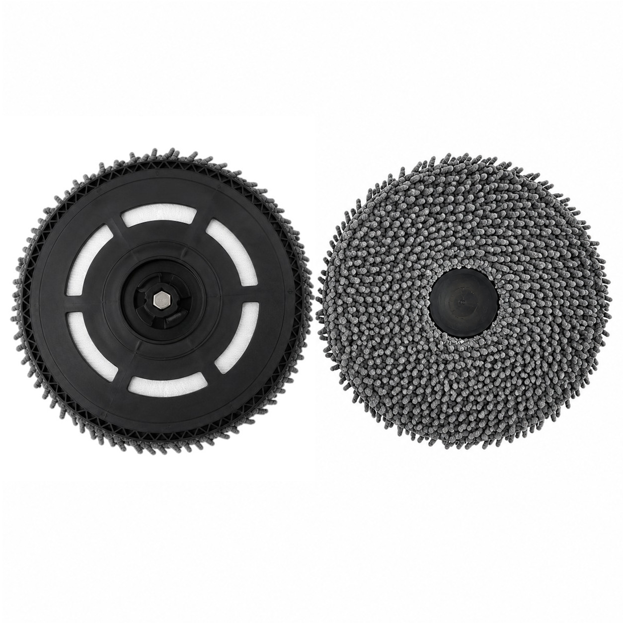 2 Pack Mop Pad Bracket + 2 Mop Pads for iRobot Roomba 405 4020 504 505 Vac Combo