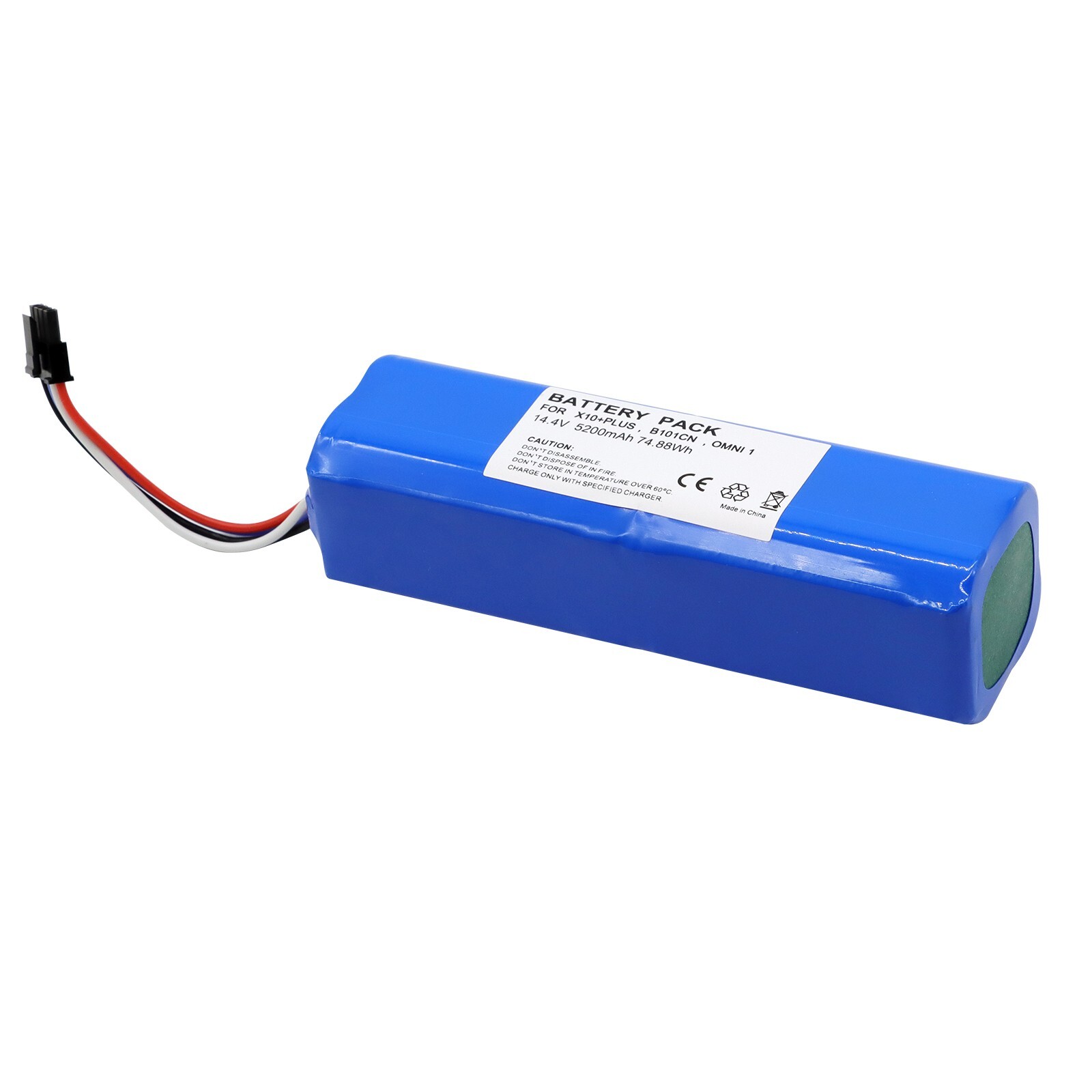 NEW Battery Pack for XiaoMi Mijia X10+PLUS B101CN OMNI 1 Vacuum Cleaner 5200mAh