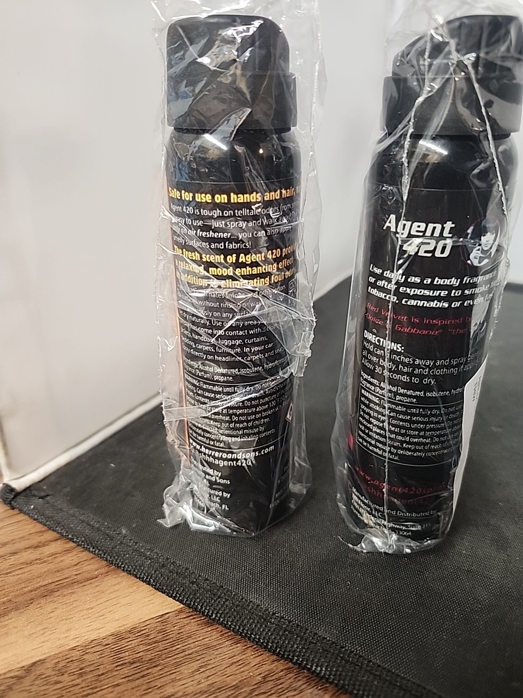 3 AGENT 420 3.5oz Assortment WEED Smoke Odors Eliminator car Air Freshener