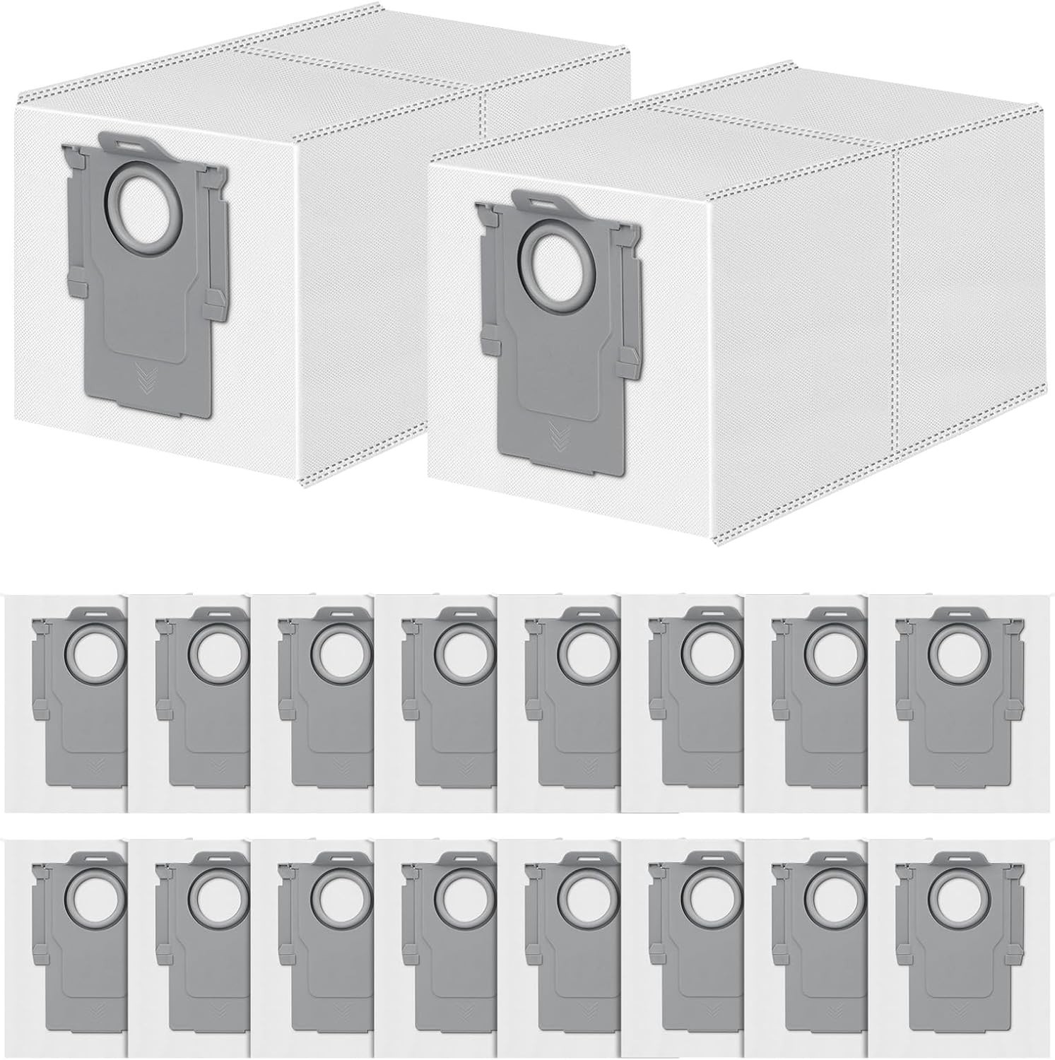 18 Pack Dust Bag for Roborock Qrevo QV 35A/S5V/Saros 10R/20/Qrevo Edge/S5A/Cu…