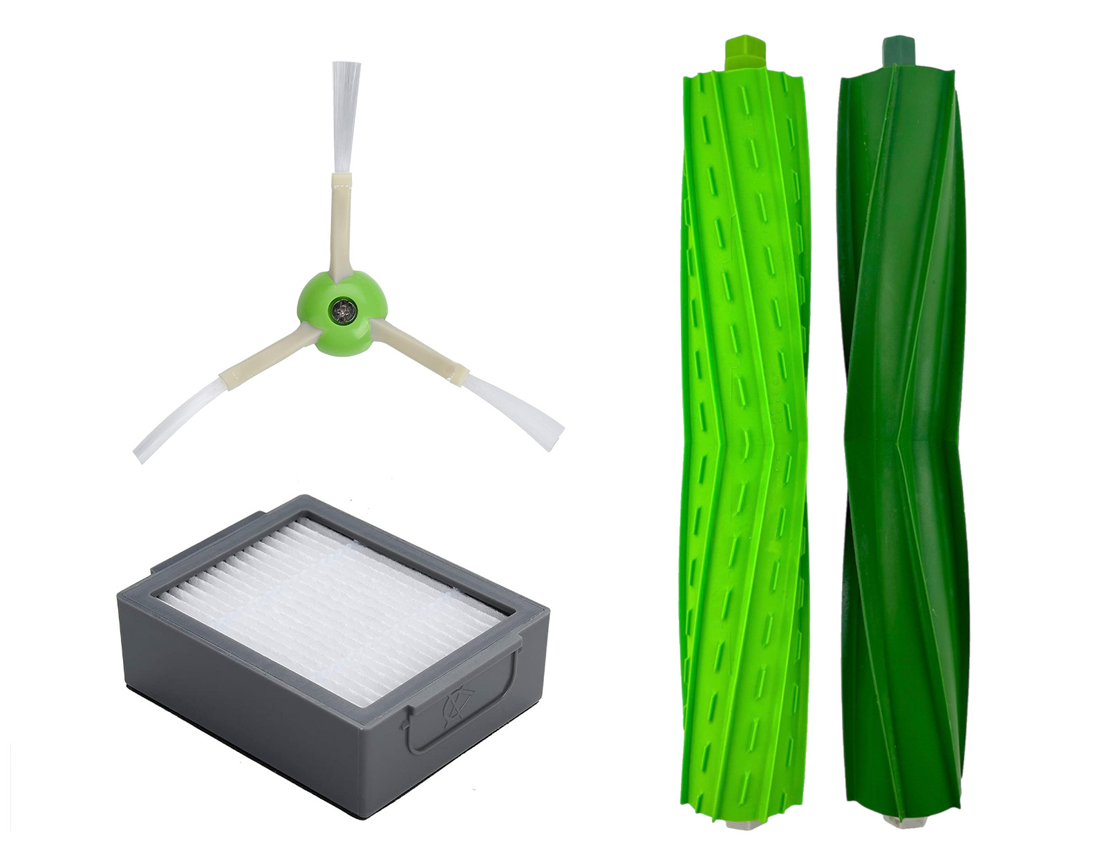 Refill Kits for iRobot Roomba i7+ i8+ j5 j6 j9 Roller Side Brush Filter Dust Bag