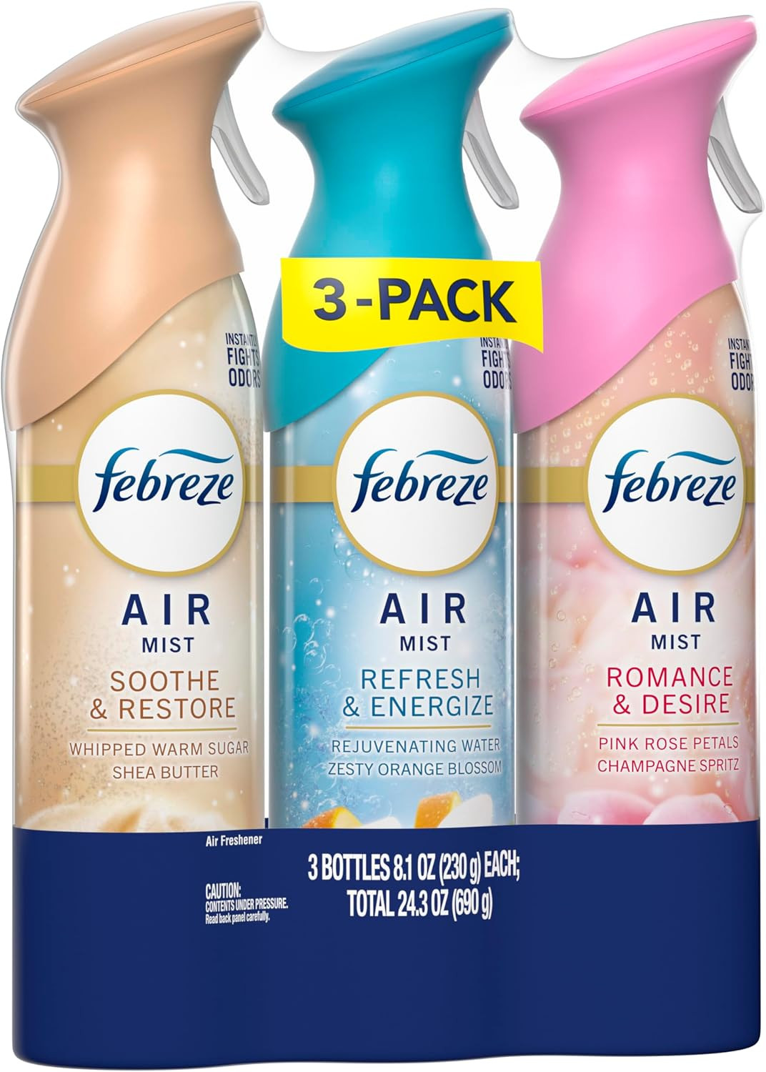 Air Mist, Air Freshener, Odor Fighting Room Spray, Deodorizer for Home Bathroom