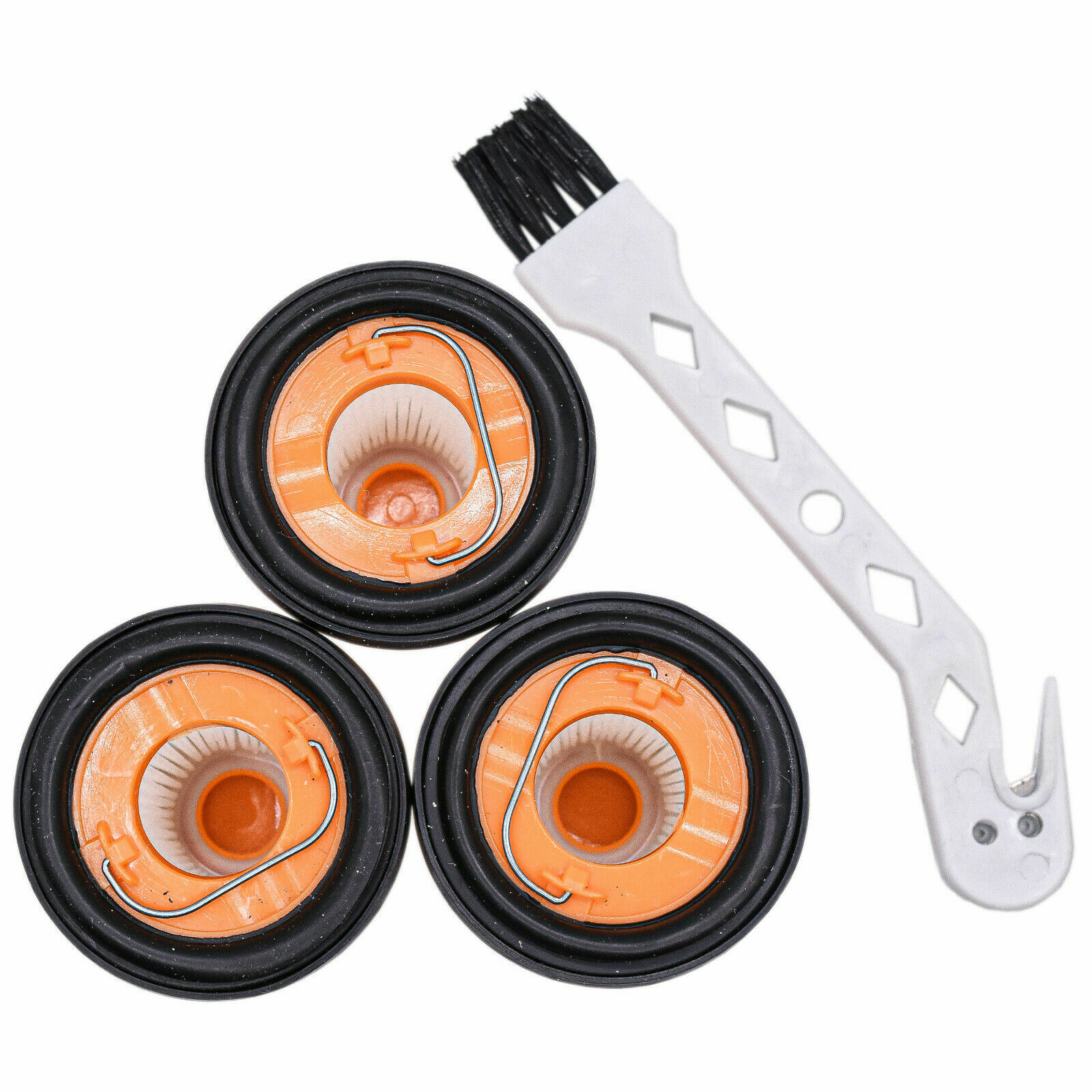 3-Pack Detachable Dust Cup Filter for Shark ION W1 S87 WV200 WV201 WV205 WV220