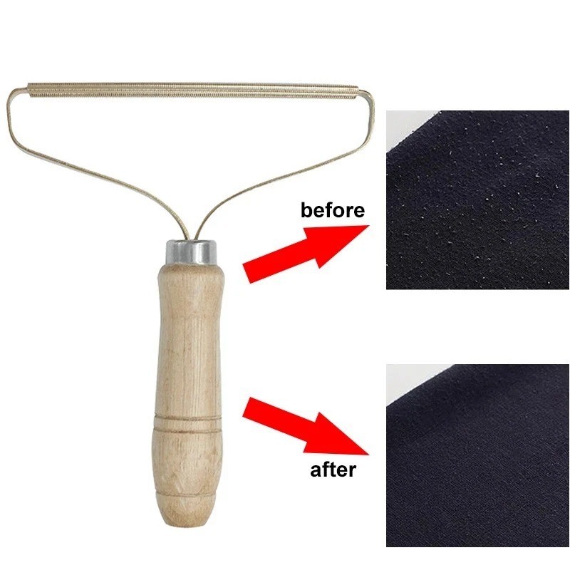 1pc Portable Lint Remover Brush Pet Hair Fabric Shaver Sofa Clothes Cleaner