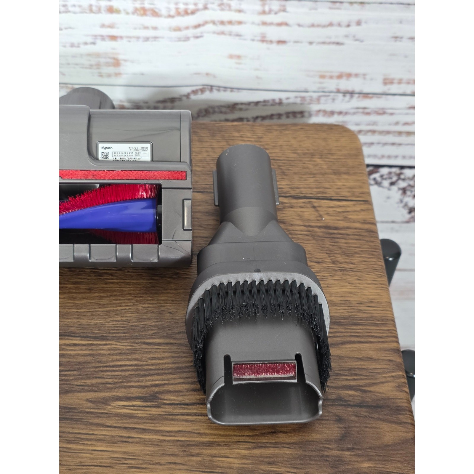Dyson Mini Motorized Tool 158685 w/ Up-Top adaptor Hose brush V7 V8 V10
