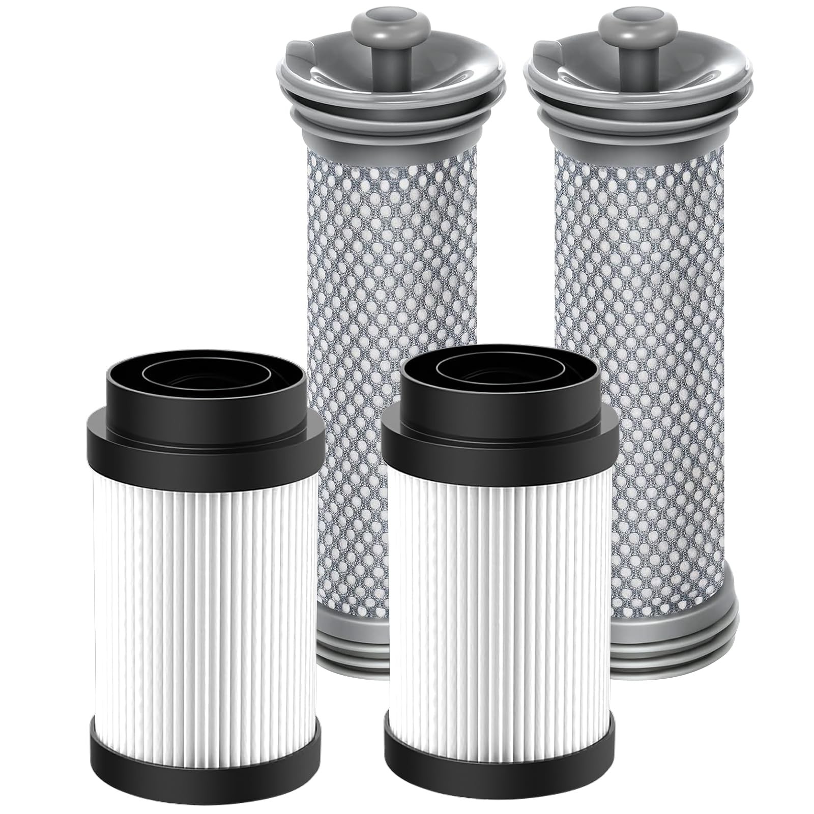 4 Pack Filter Replacement Parts for Tineco Pure ONE S15/S15 Essentials/S15 Pe…