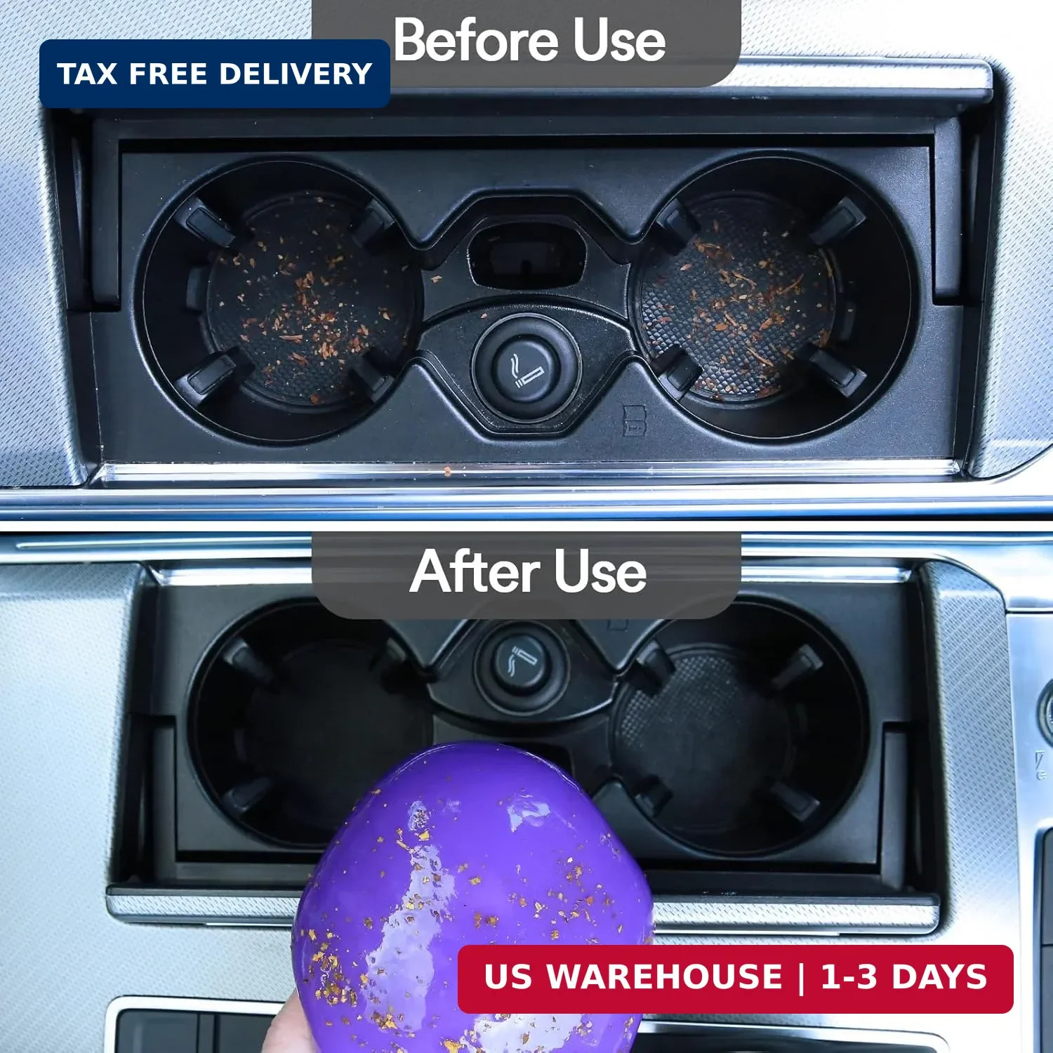PULIDIKI Car Cleaning Gel Cleaning Putty Car Interior Cleaner Car Detailing Kit