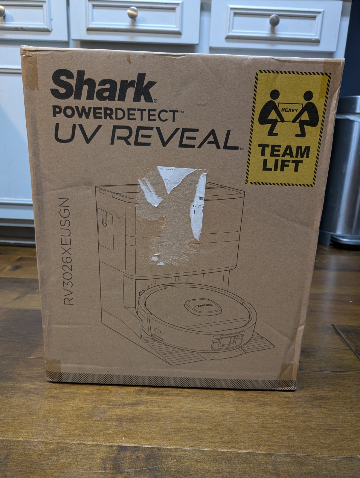 Shark – PowerDetect UV Reveal 2-In-1 Vac & Mop – Evergreen – Brand New
