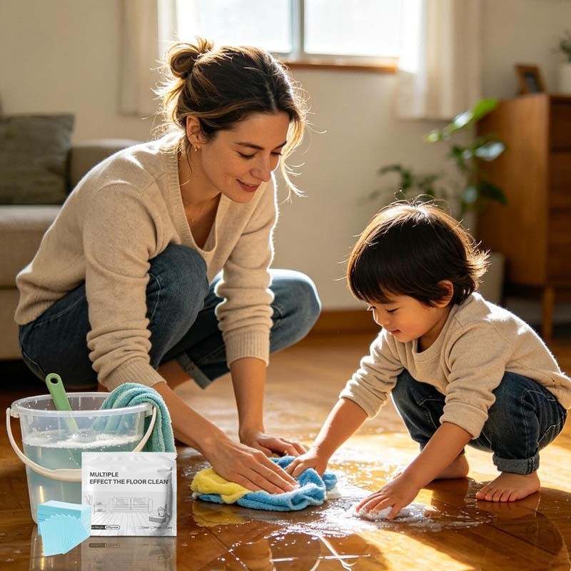 100Pcs Multi-surface Floor Cleaning Tablets,Multiple Effect the floors Clean~ US
