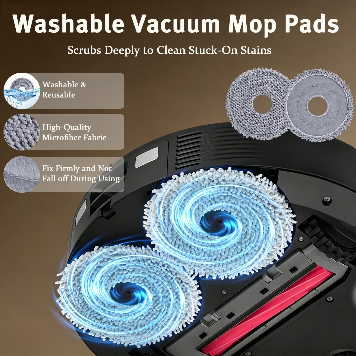 QV35A Replacement Parts for Roborock QV 35A / QV 35S Robot Vacuum Cleaner,Acc…