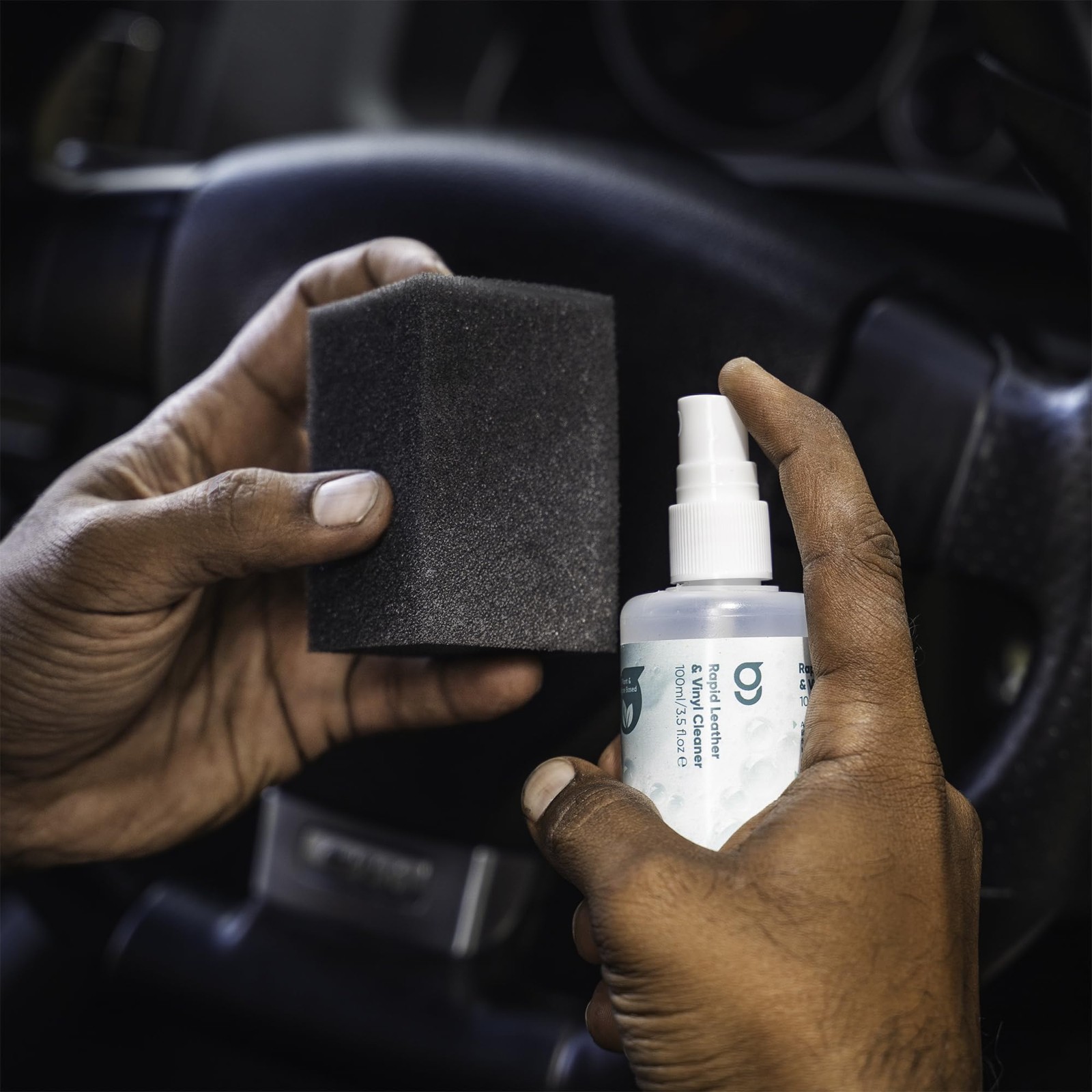 Geist. Steering Wheel Restoration Kit Degrease And Refresh The Colour Of Worn