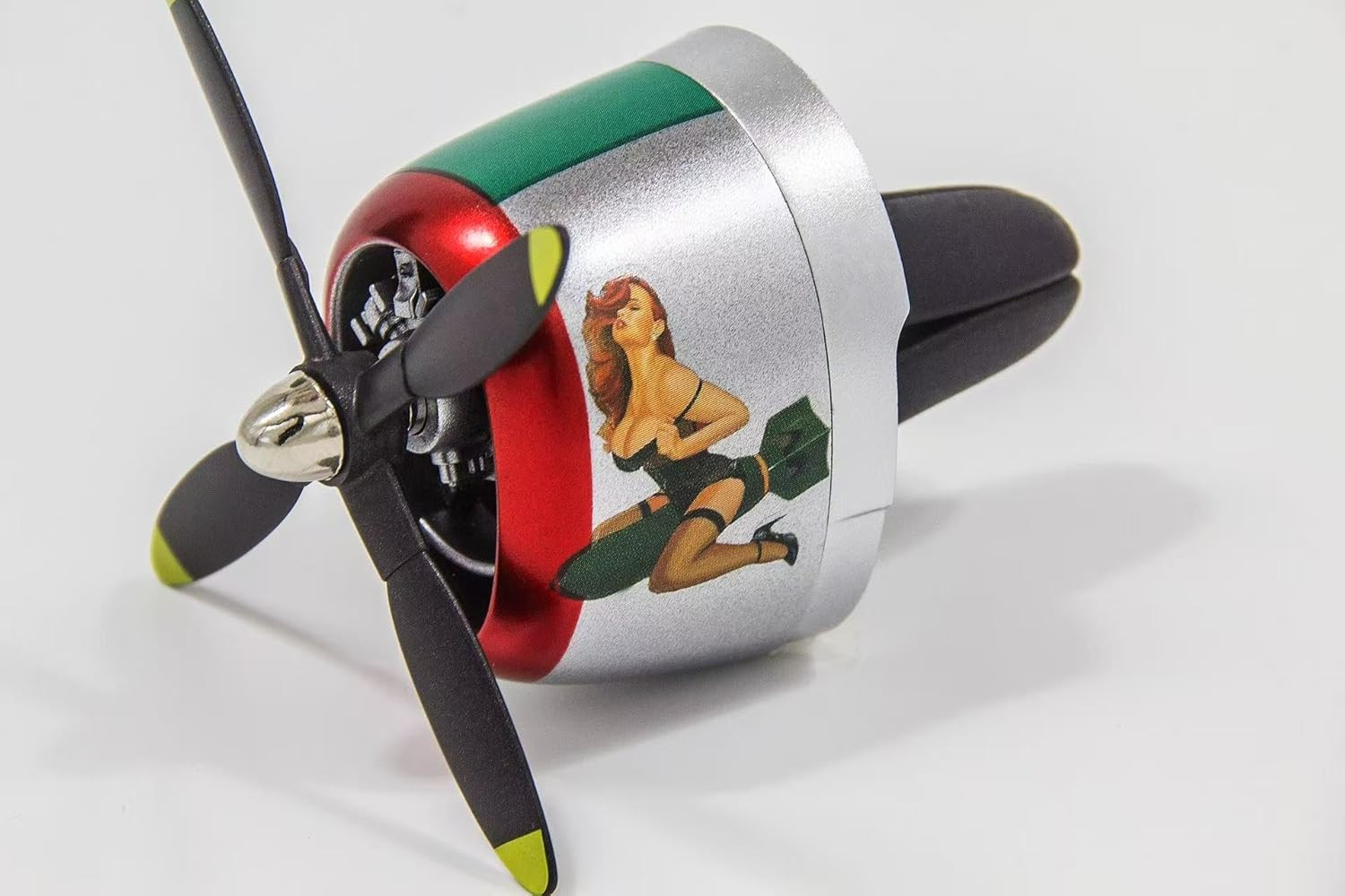 Varga Girl P-47 Air Freshener – Vintage Pin-Up Vent Clip & Car Accessories for M