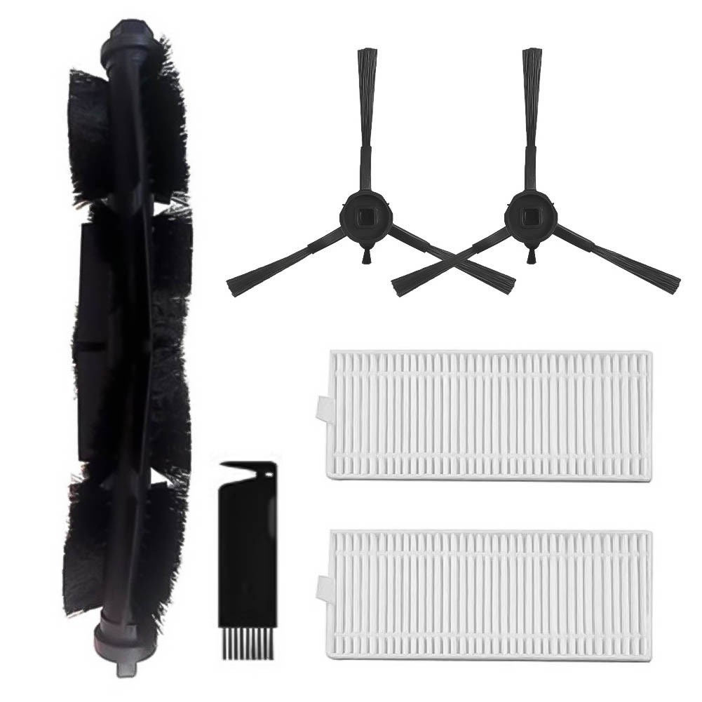 For 360 S8 S8 Plus Robot Vacuum Cleaner Roller Brush Side Brush Filter Set