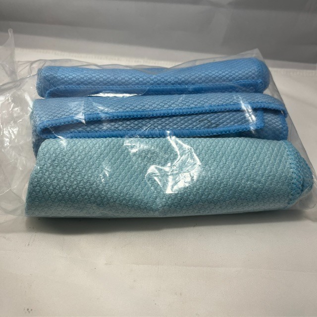 4-PACK Streak-Free Glass and Window Cleaning Cloths – Washable and Reusable