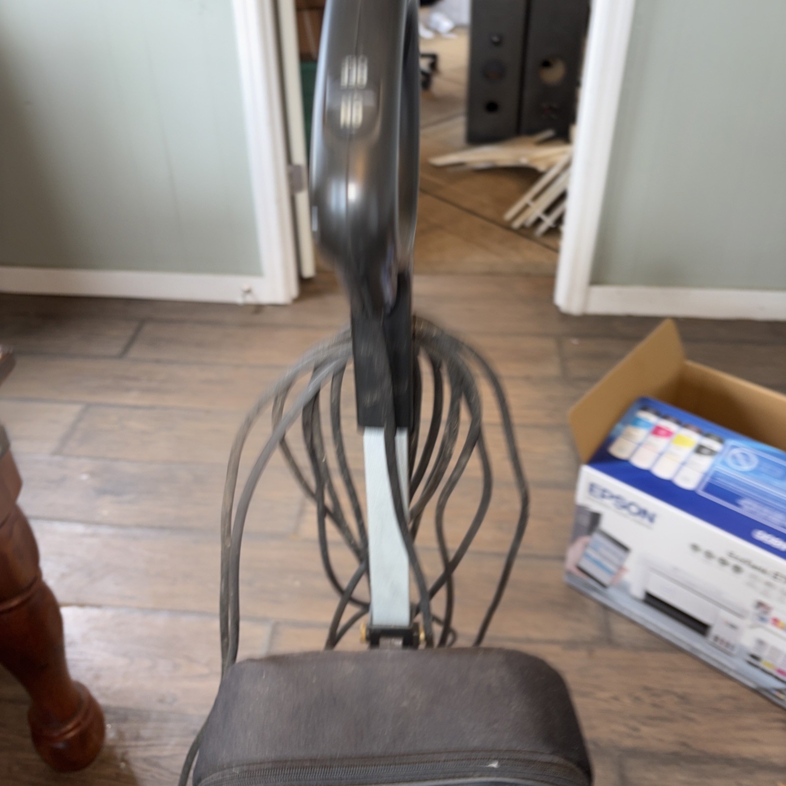 Garry Ultra Light GL100 Proffessional Gray Black Upright Vacuum Cleaner W Bags
