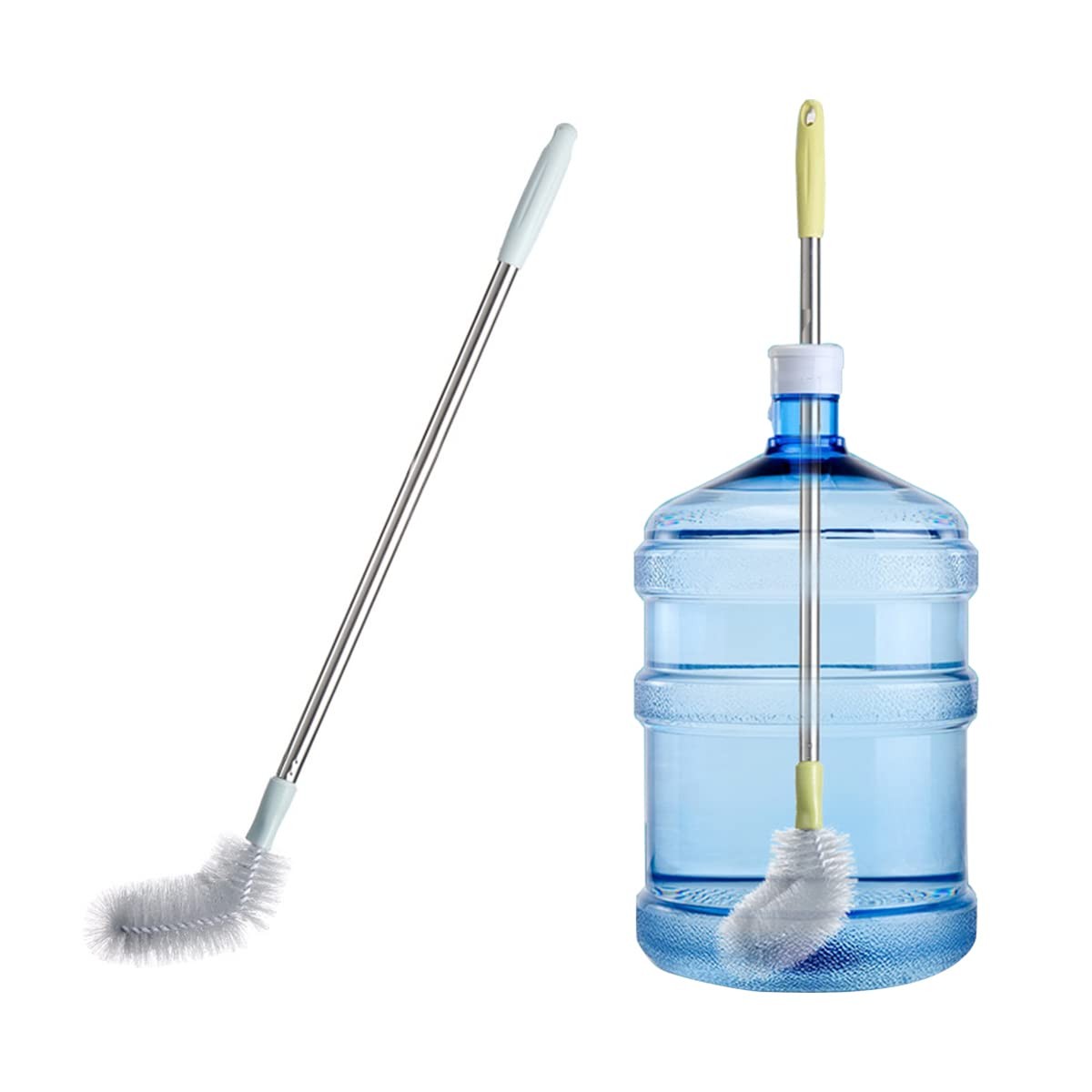 2Pack 28 Long Bottle Brush 3 5 Gallon Bottle Cleaner Brush Nylon Bristles and S