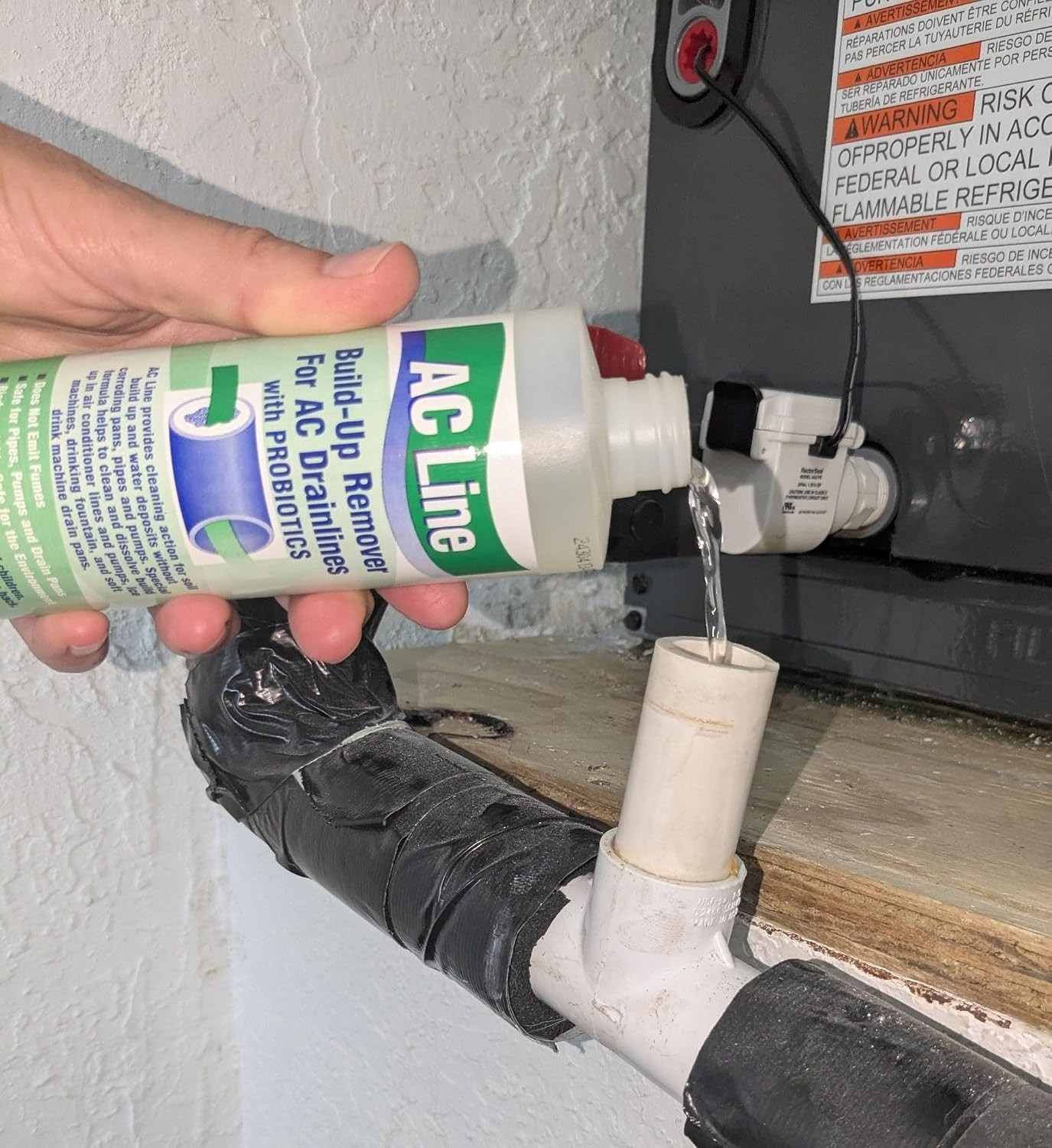 AC Drain Line Cleaner – 2 Pack / 6 Supply – Cleans HVAC drain lines, cleaner…