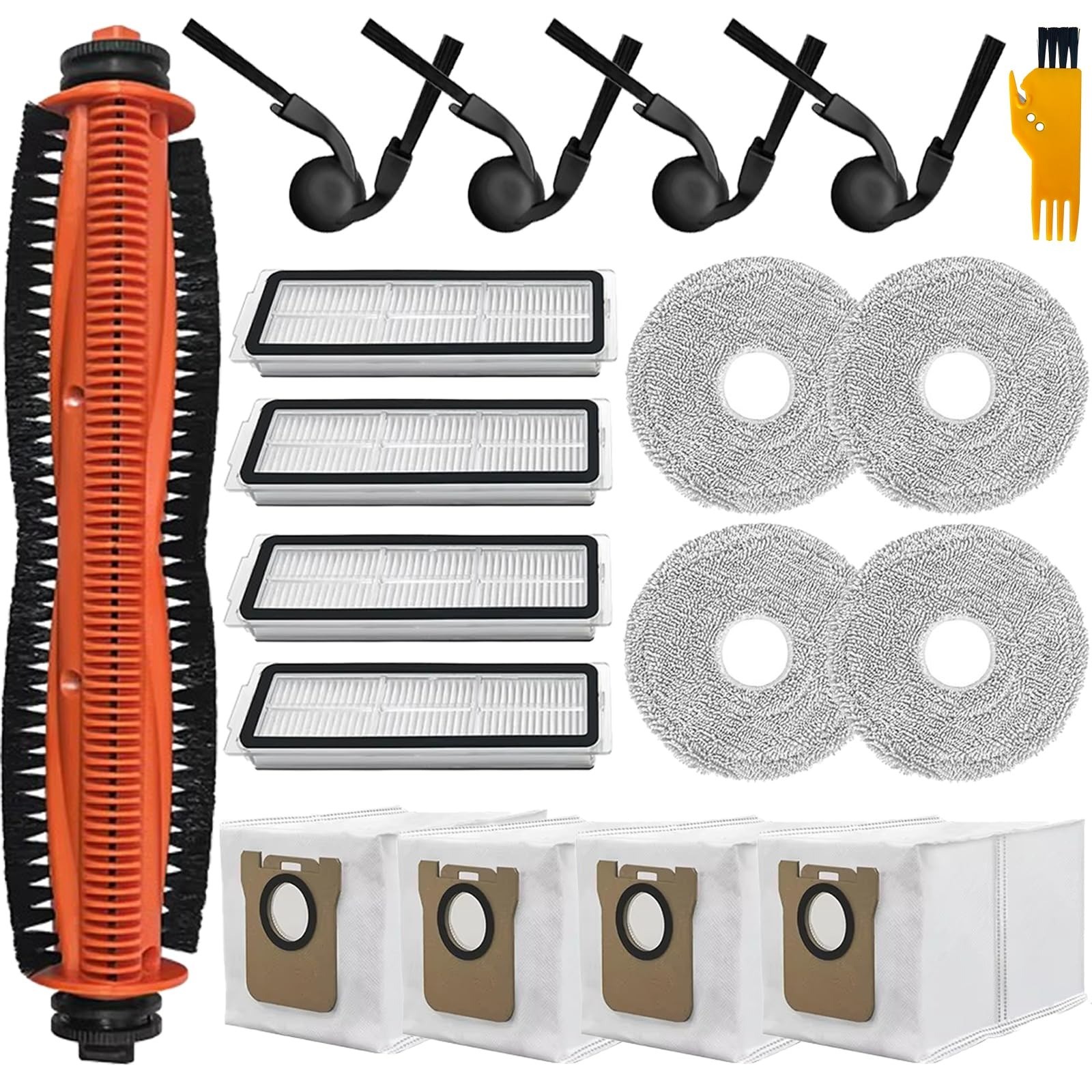 18Pcs Vacuum Replacement Parts for Xiaomi Robot Vacuum 5 / 5 Pro