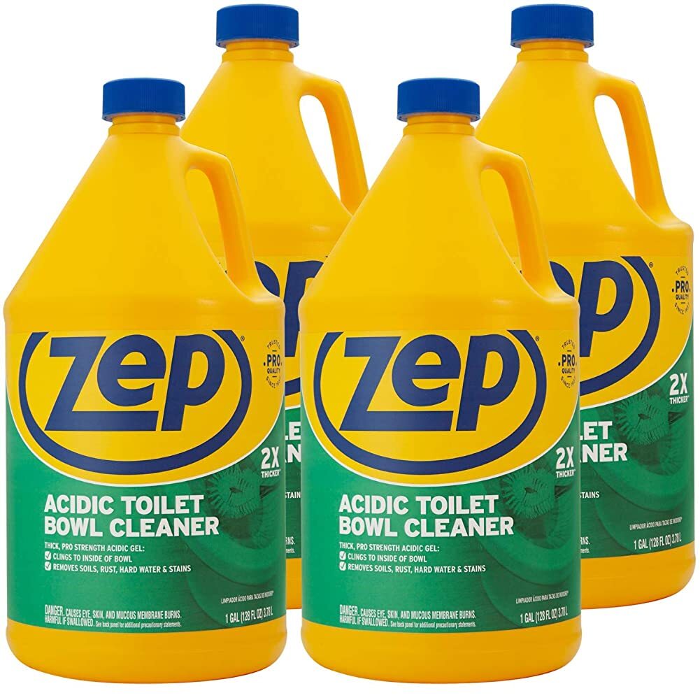 Zep Acidic Toilet Bowl Cleaner – 1 Gallon (Case of 4) R43710