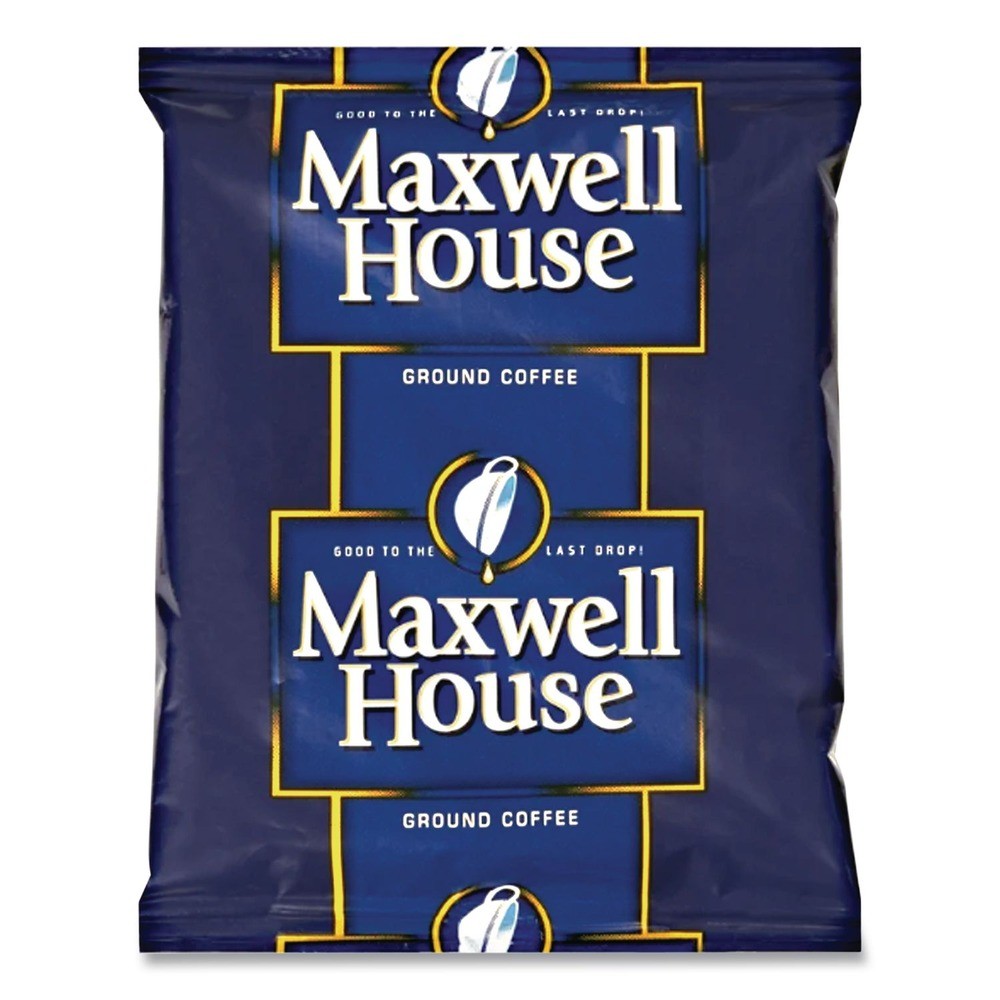 Maxwell House 866350 1.1 oz. Pack Regular Ground Coffee (42/Carton) New