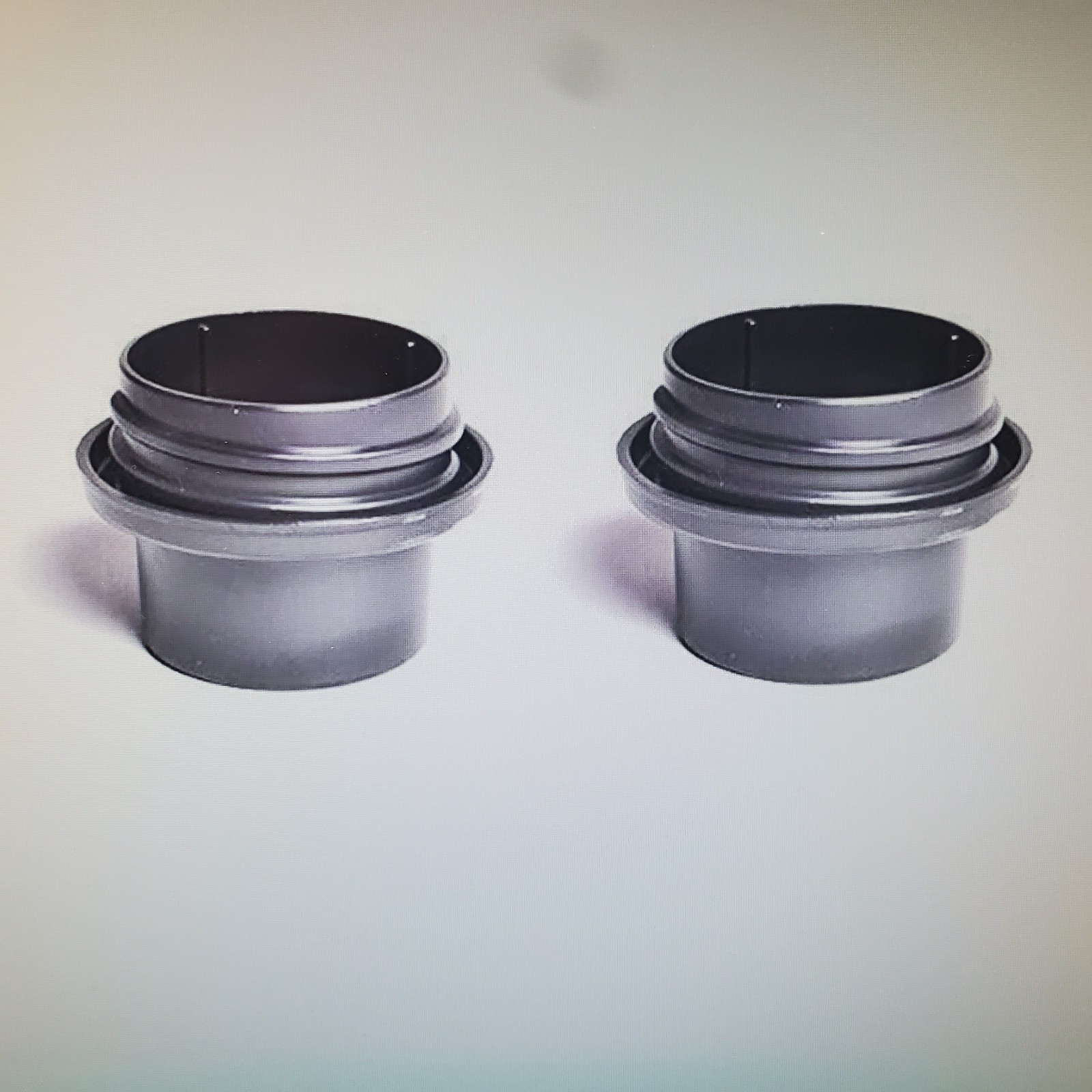 (2) Fits For Shop Vac Vacuum 2 1/2 inch Threaded Hose End # HFA-200-1C111