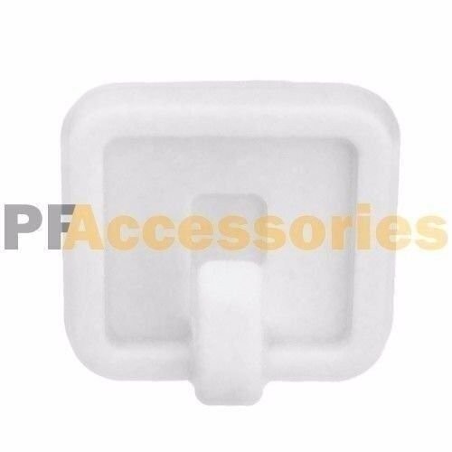 80 Pcs White Self Adhesive Plastic Square Hook Small Wall Mount Hanger Bathroom