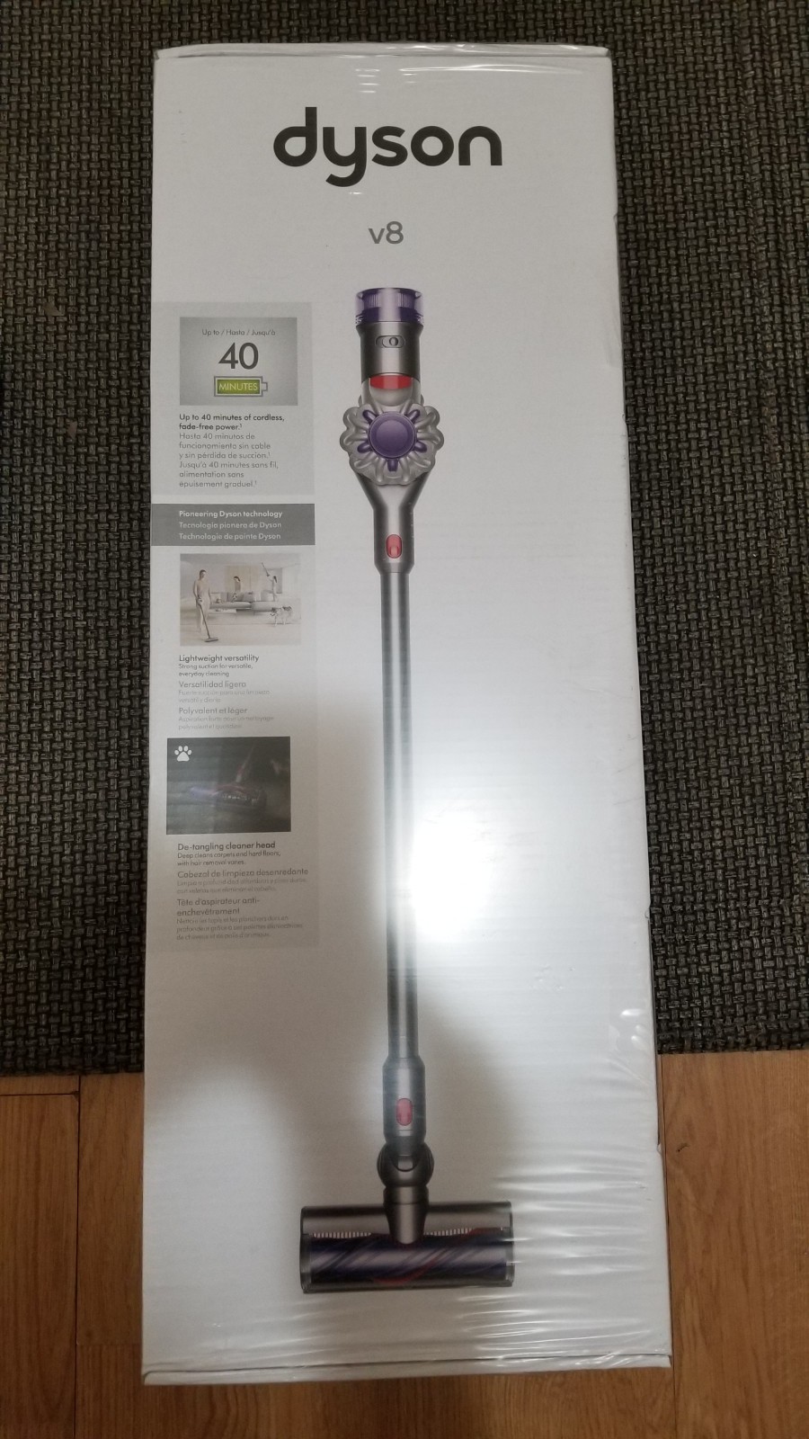 Authentic Dyson V8 Cordless Stick Vacuum Cleaner (SV25) 626423-01 – New sealed