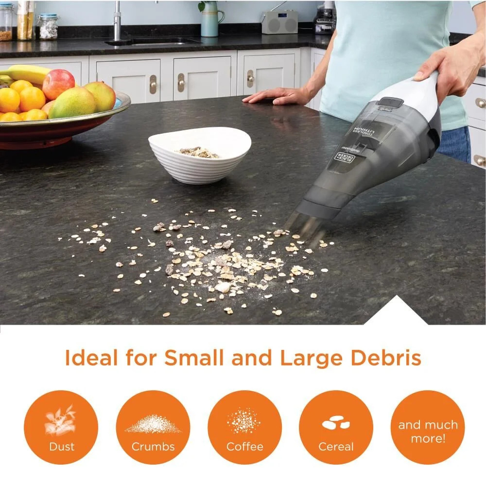 BLACK+DECKER dustbuster® QuickClean™ Cordless Handheld Vacuum – HNVC215B10