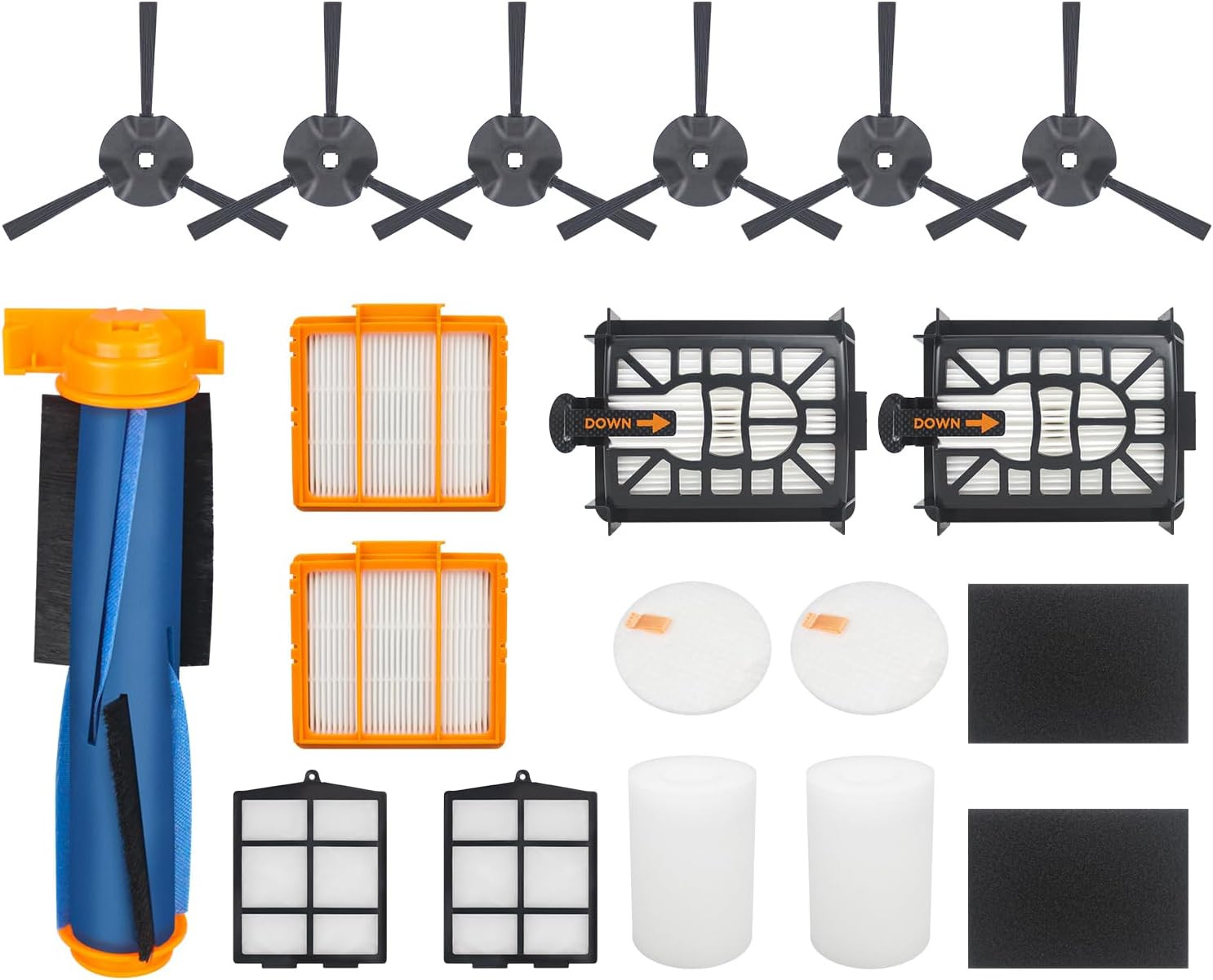 Replacement Parts Compatible with Shark UR2360S UR2360 UR2360EEUS Ultra Robot Va