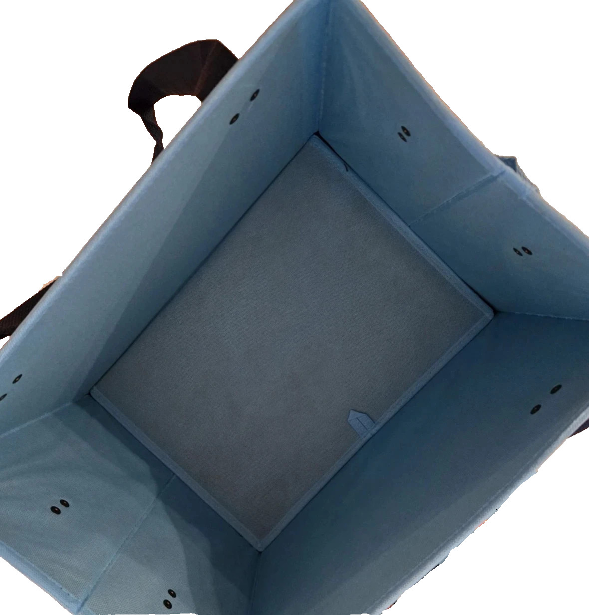 ALDI Shopping Box Bag Collapsible 14x10x11″ Blue Navy 1PC