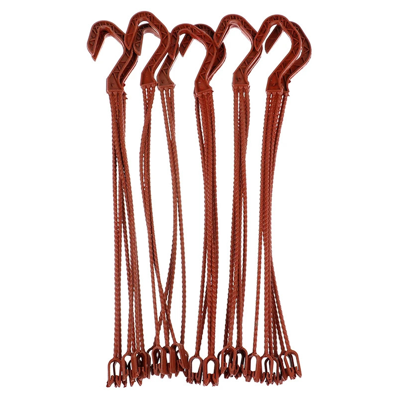 10Pcs 36Cm High Quality Plant Hanger Hook Flower Pots Bonsai Hanging Basin Garde