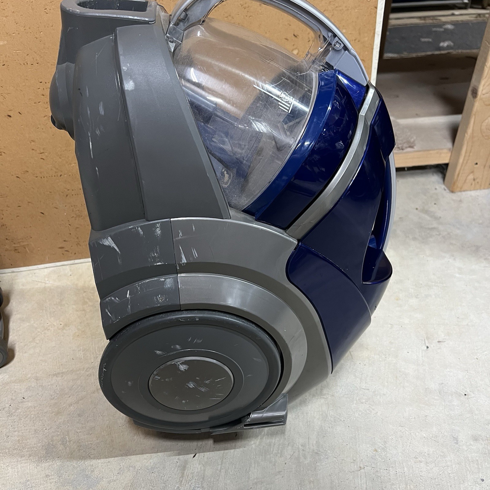 LG KOMPRESSOR Canister Vacuum Cleaner Blue Bagless Tested