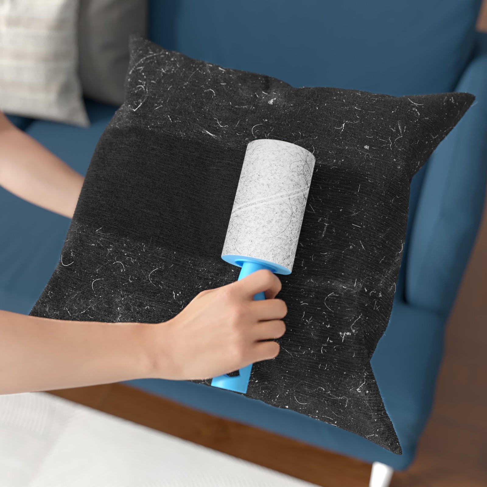 Extra Sticky Lint Roller, Mega Value Set 400 Sheets for Pet Hair Removal, Dog