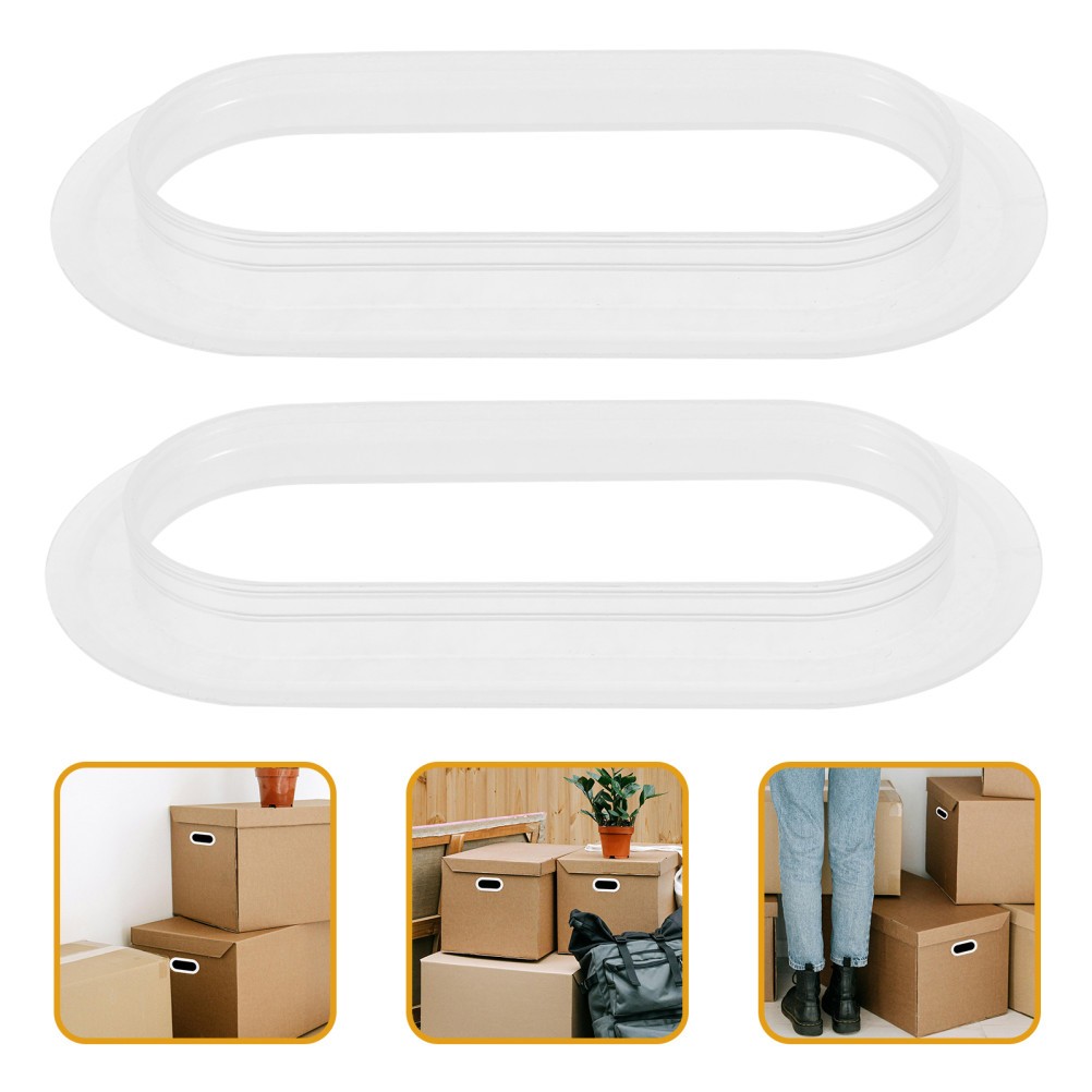 40Pcs Plastic Replacement Carry Handles for Cardboard Boxes Strong Loadbearing
