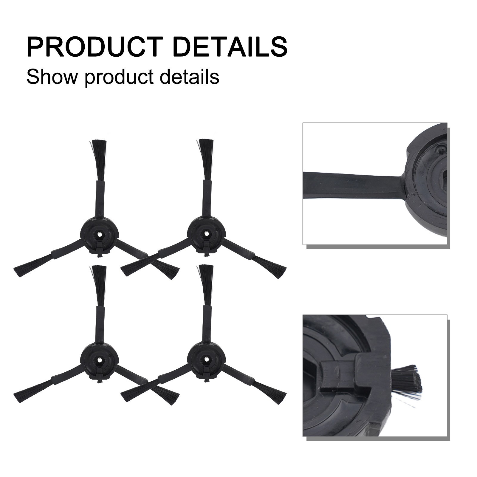 Improve Vacuuming Results with Side Brushes for eufy X8 for Pro Series X8 Pro