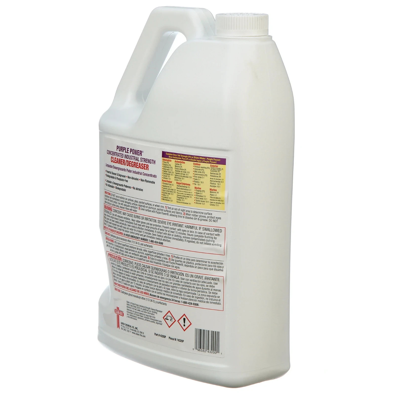Purple Power Degreaser, 1 Gallon, New, Free Shipping