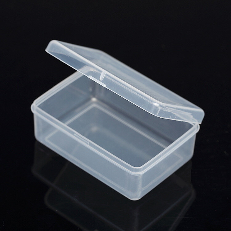 2PCS Small Plastic Storage Container Box DIY Coins Screws Jewelry Travel Beads