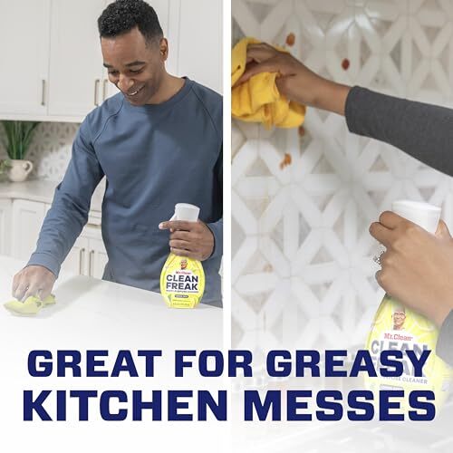 Mr Clean Clean Freak Multi Surface Cleaner Spray Pack of 4 Lemon Zest 16 Fl Oz