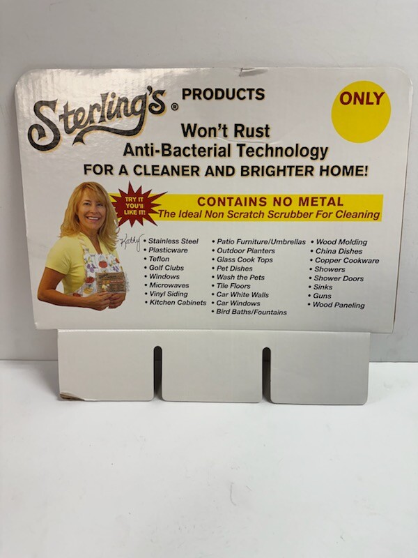 Sterling’s Sponge 10 Pack – Non-scratch, Anti-Bacterial Sponge – Made in Israel