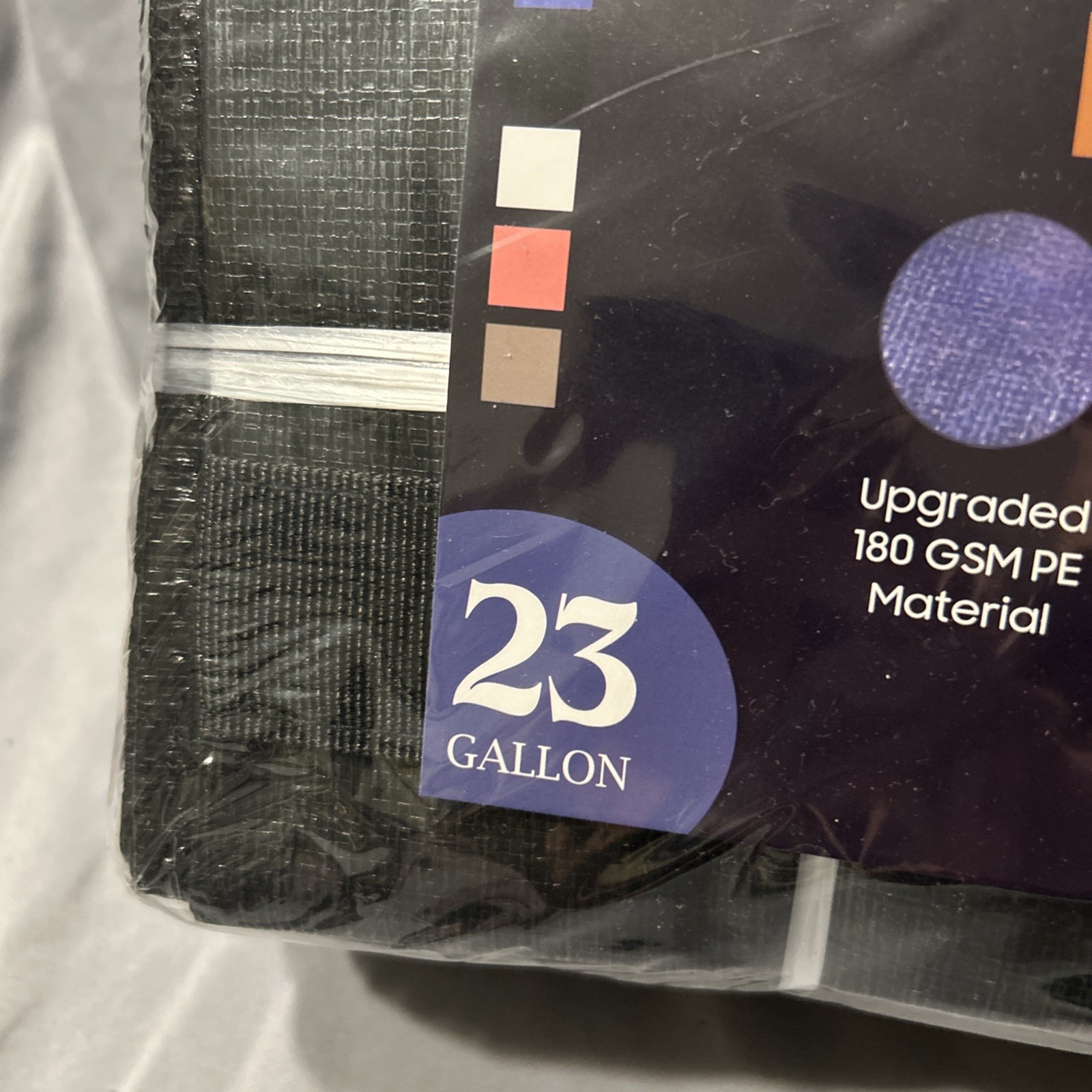 Extra Large Heavy Duty Reusable Moving Totes Zipper Closure Storage Pack Of 6