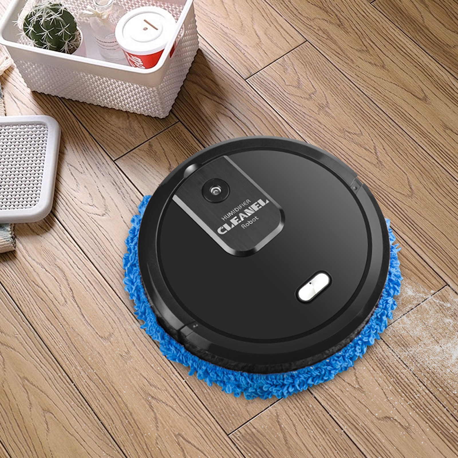 Robot Vacuum Cleaner Sweep And Wet Mopping Floors Smart Sweeping Cleaning Robot