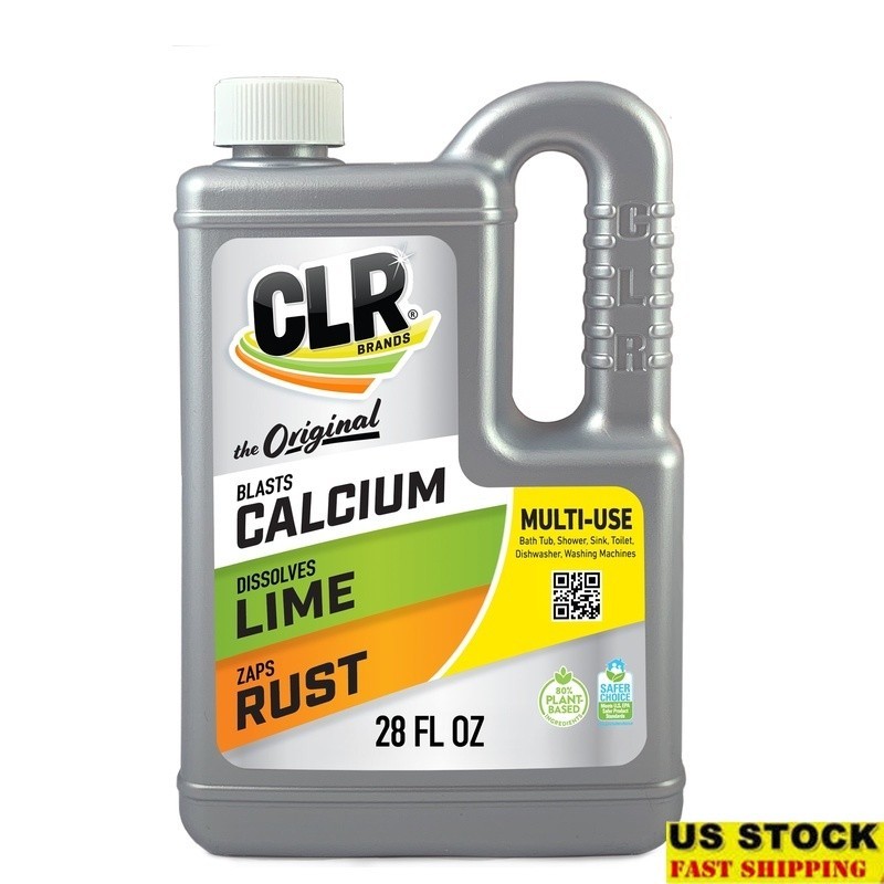 Calcium Lime Rust Remover Multi-Surface Cleaner EPA Safer Choice Non-Toxic 28oz